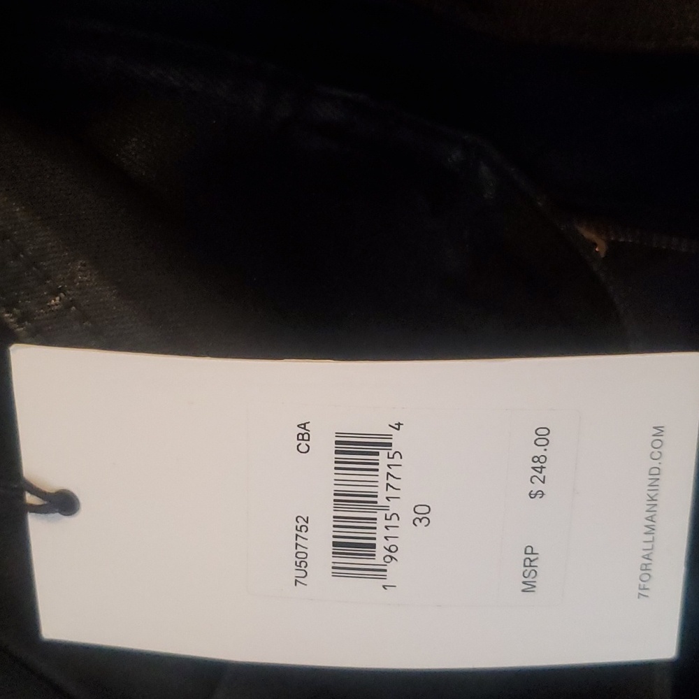 7For all mankind black jeans - Picture 10 of 10